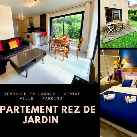 Le Neptune, Appartement Avec Parking Et Jardin Proche Universite Caen Eksteriør billede